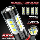 Pair Led Fog Driving Light Bulbs 9005 H10 9145 9140 6000k White High Power Kit