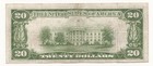 1929  20 Dollar Bill National Currency Note Atlanta F 265a-amm