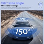 2 Lens Dash Cam Hd 1080p Car Dvr Video Recorder Camera Night Vision 3 16inch