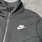 Nike Jacket Youth Xl Black Full Zip Track Mock Neck Swoosh Logo Gym Fd0367-010