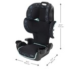 Evenflo Gotime Lx Booster Car Seat  Astro Blue  40-120lbs  47-57in  7-pos Ht
