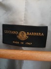 Vintage 90s Luciano Barbera Wool Boucle Jacket Grey Beige Womens Uk 12 It 44