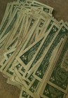One Dollar Note  1 Silver Certificate Vg-xf Bill Blue Seal Currency