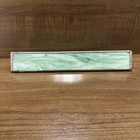Vintage 11    Handmade Stained Glass Triangular Kaleidoscope 