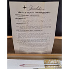 Set Of 2 Vintage Taylor Tca Thermometers  Roast Meat And Candy Making