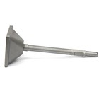 Square Dirt Soil Tamper 6x6 Stamp Plate  1-1 8  Shank For Demolition Jack Hammer