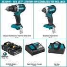 Makita Xt269m 18v Lxt Cordless Hammer Drill impact Driver 2-tool Combo Kit