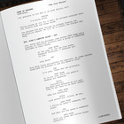 Game Of Thrones Series Finale  Autograph Signed Script Reprint The Iron Throne