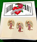 20 Vtg Temporary Tattoo Flash Sheets Lot Vending Machine Novelty 70 s 80 s Nos