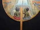 1904 St louis World s Fair   Gold Dust Twins And Fairy Soap Hand Fan   100  Orig