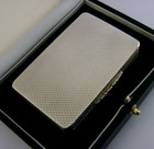 Heavy 86g Quality Scottish Cased Solid Sterling Silver Box 2000 Gallagher Mint