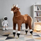 Large Walking Toy Horse For Kids Ages 5-16  Rocking Riding Pony 35 5  H