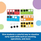 Learning Resources Rainbow Ten-frames Classroom Set Math Manipulatives Counting