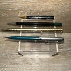 Vintage Mechanical Pencil Lot Of 4 Works Usa Auto Advertising All Different