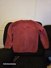 Vintage Patagonia Retro X Deep Pile Fleece Jacket Kids Xlarge Youth 14 Maroon