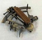 8  antiques Hub Brass Ship History Sextant Vintage Solid Antique Brass Nautical