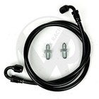 K-tuned Black Stainless Clutch Line For 92-00 Honda Civic Eg Ek K Swap K20 K24