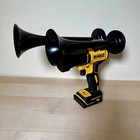 Dewalt Impact Drill Train Horn 20v - Double Trumpet - Compressor Driven Loud