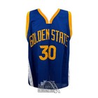 Stephen Curry Autographed Golden State Custom Blue Basketball Jersey - Jsa