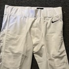 Nike Football Pants Mens Large White Integrated Padded Game 908728-100 New