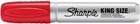 Box Of 12 King Size Chisel Tip Permanent Markers