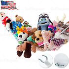2pcs Jumbo Toy Hammock Net - Organize Stuffed Animals And Kids Bath Toys