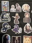 10 Pcs Random  2x2    Game Of Thrones Stickers Daenerys Targaryen Jon Snow Stark