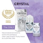 Crystal Deodorant Mineral Deodorant Stick  Travel  1 5 Ounce