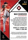 2019 Panini Chronicles  8 Max Scherzer - Bb