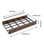 Kitchen Hanging Pot Pan Holder Hanger Iron Rack Cookware Organizer Storage Shelf