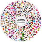 3d Stickers For Kids   Toddlers  920  3d Puffy Stickers 36 Different Sheets Incl