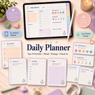 Neurodivergent Adhd Autism Digital Planner Hyperlinked Goodnotes Ipad Pdf