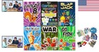 6 Classic Card Games For Kids - Fun   Educational Family Game Set