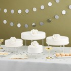 4-pcs Round Foam Cake Dummies - 10  Tall Fake Wedding Cake Dummy For Display