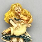 Le Hand Crafted Alice In Wonderland Artist Signed Pin Brooch Ralph Massey Raven