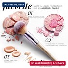 Bs-mall Makeup Brush Set 18 Pcs Professional Foundation Powder Concealers Eyesha