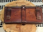 Vintage 1965 Swiss Army Leather Ammo Pouch Stamped H  Lehmann Niederwangen 65 
