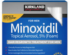 Kirkland Minoxidil 5  Extra Strength Men Hair Regrowth  foam    2 Months Supply