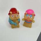 Vintage 1986 Playskool Glo Friends Finger Puppets Lot Of 2