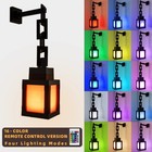 Pixel Lantern Night Light 16 Color Rgb Remote Rechargeable Led Table Wall Lamp