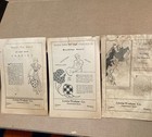 Lot Of 3 Mccall Style News Vintage Sewing Pattern Flyers Nov Dec 1932   Nov 1934