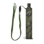 1-6 camo Water Filter Straw Portable Personal Water Purification Filter Survival