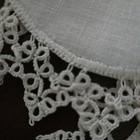 Antique Linen Rounds Hand Tatting Edges  3-11  4-7  1-5  Total 8 Doilies 
