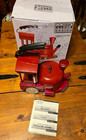 Mki Kamenstein Tea Kettle Pot World Of Motion Steam Engine Train 613 Red Vtg 