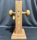 Antique Eastlake Brass Mortise Door Lock Display C1900 Elgin Il Home  c 
