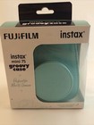 New Fuji Film  instax Mini 7s  Groovy Case W  Strap - Teal Chevron - Accessory