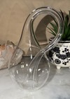 Klein Bottle - Clear Blown Glass 6 5 Inches High Mathematical Collectible