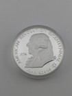 Us Mint 1974 John Adams First Continental Congress Sterling Silver Medal W Coa