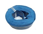 Deluxe Filter Backwash Discharge Hose Swimming Pool W  Clamp 50  Feet X 2  In