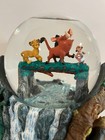 Lion King Musical Snow Globe Hakuna Matata Simba Timon Pumbaa Rafiki Disney Euc
